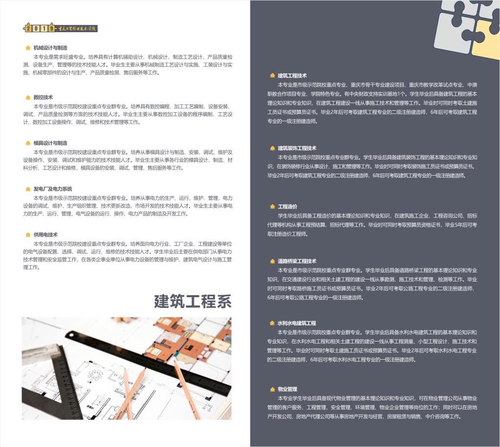 重庆工贸职业技术学院2019年招生简章
